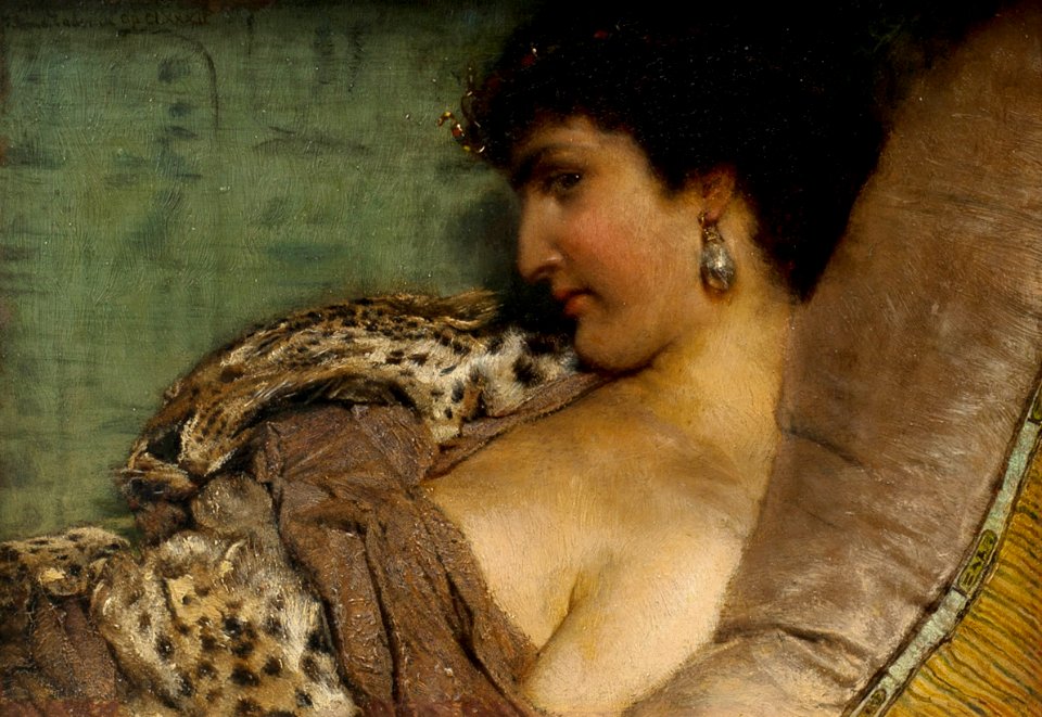 Lawrence Alma-Tadema - Cleopatra - Google Art Project