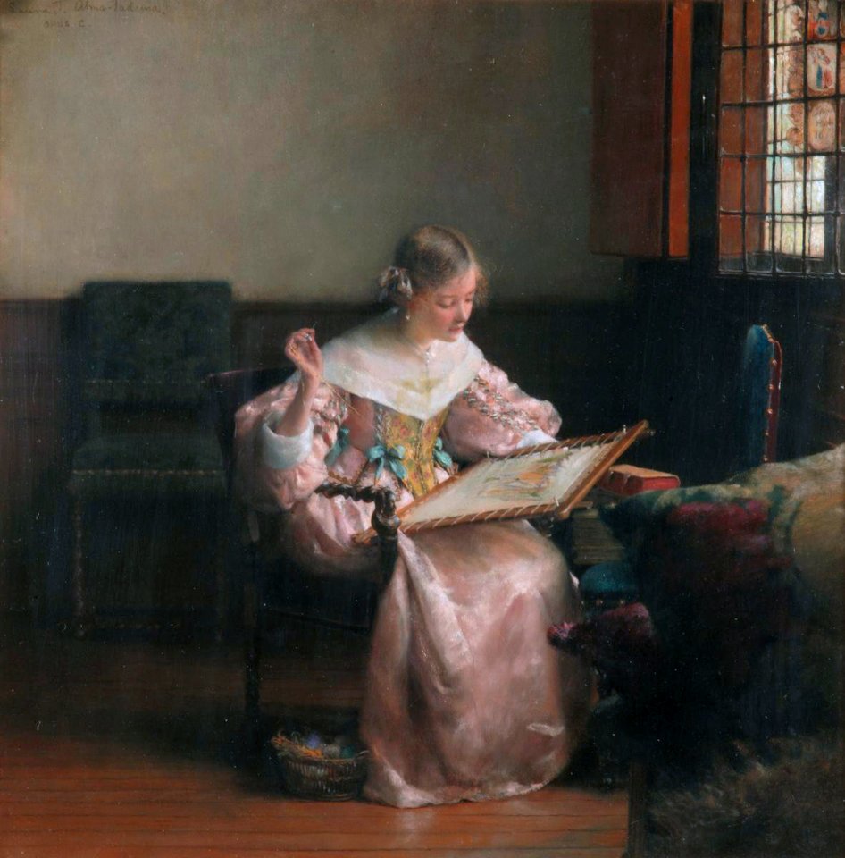 Sweet Industry, by Laura Theresa Alma-Tadema