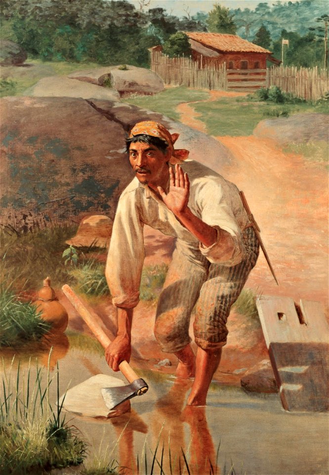 Almeida Júnior - Amolação Interrompida, 1894 II