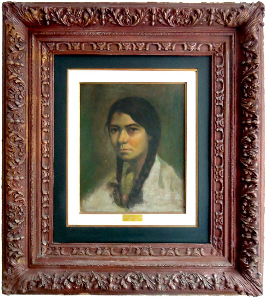Almeida Júnior - A modelo