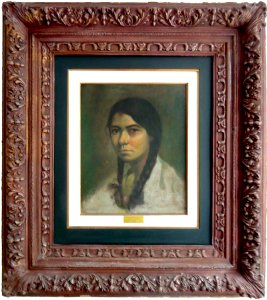 Almeida Júnior - A modelo