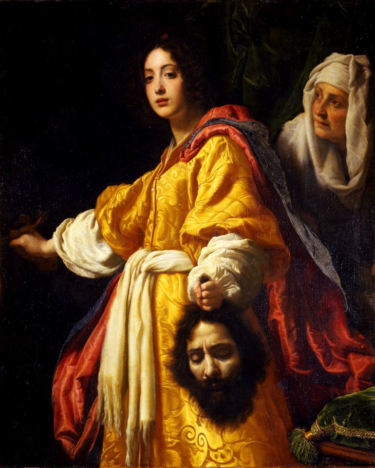 Judit con la cabeza de Holofernes, por Cristofano Allori