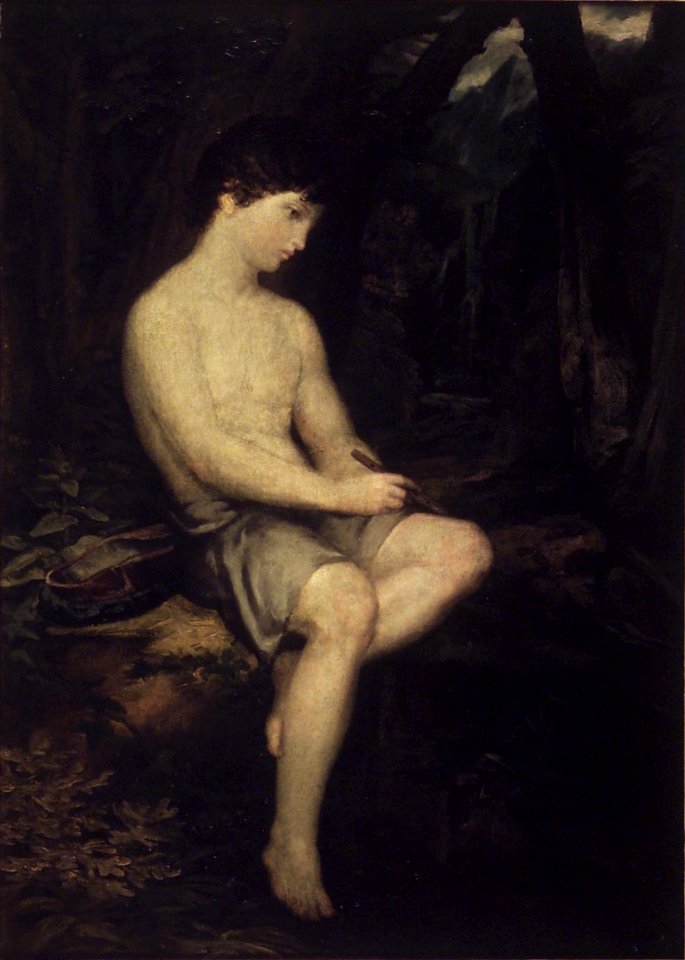 Brooklyn Museum - Italian Shepherd Boy - Washington Allston - overall