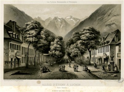 Allées d'Etigny à Luchon (Haute-Garonne) - Fonds Ancely - B315556101 A GORSE 3 005