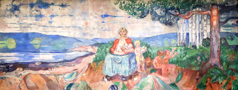 Alma Mater av Edvard Munch