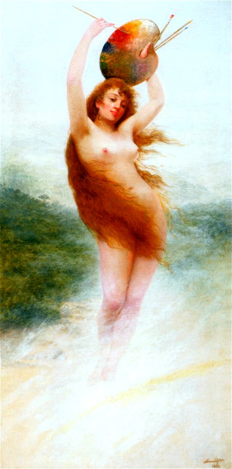 Almeida Júnior - A Pintura (Alegoria), 1892
