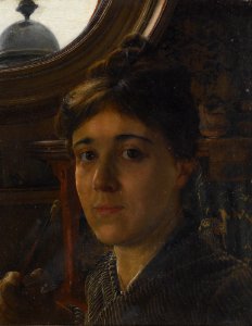 Anna Alma-Tadema Self Portrait
