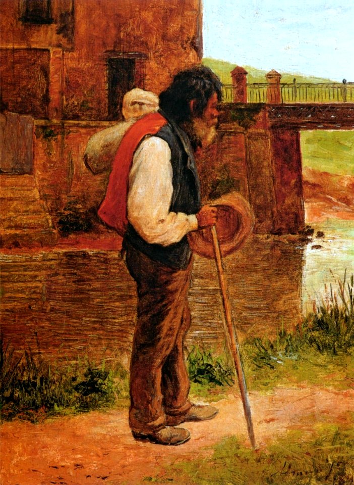 Almeida Júnior - Mendigo da Tabatingüera, 1898