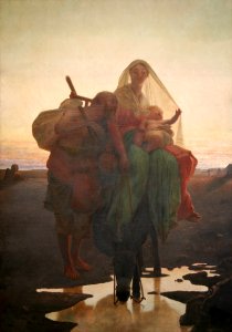 Almeida Júnior - Fuga para o Egito, 1881