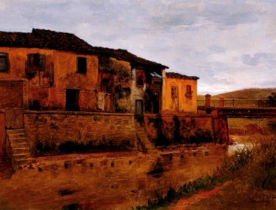 Almeida Júnior - Ponte da Tabatingüera, ca. 1895