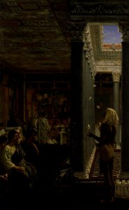 Lawrence Alma-Tadema - A juggler - Google Art Project