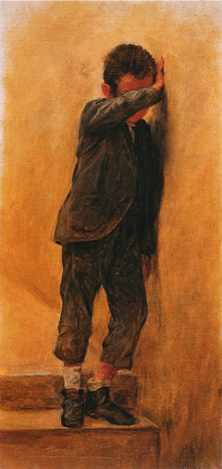 Almeida Júnior - Puxão de Orelha, s.d.
