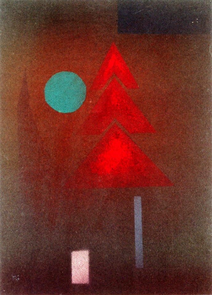 Almost Submerged (1930 - Wassily Kandinsky)