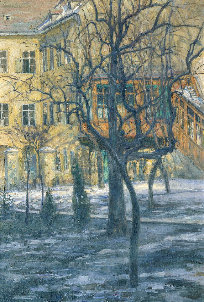 Alois Hänisch - Letzter Schnee - 987 - Österreichische Galerie Belvedere