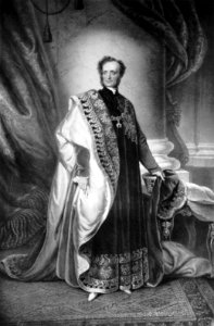 Alois Fürst Liechtenstein Litho