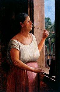 Almeida Júnior - Nhá Chica - Google Art Project