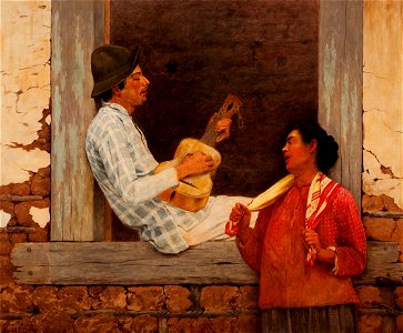 Almeida Júnior - O Violeiro (2)