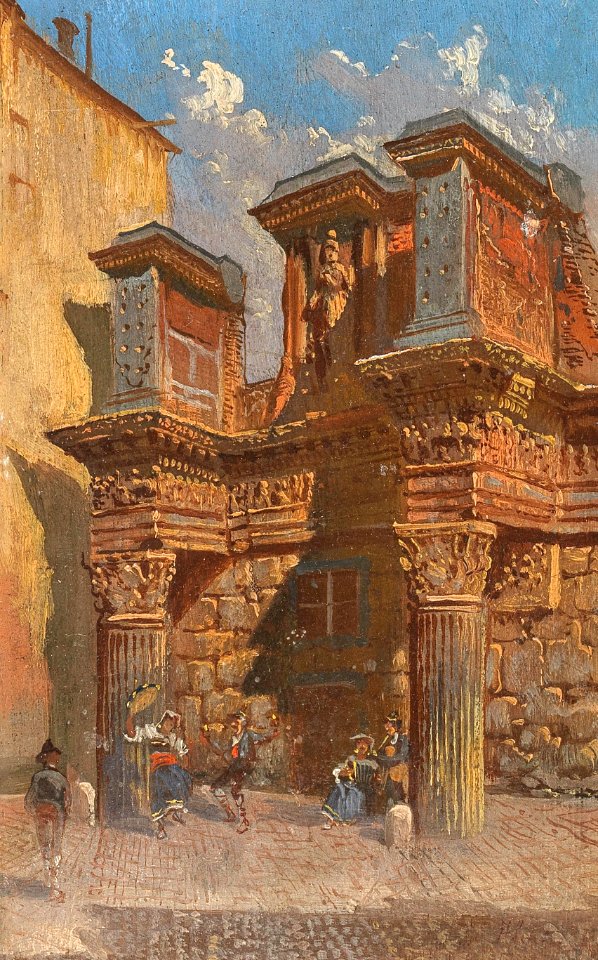 Alois Schönn Säulenwerk in Torre dei Conti