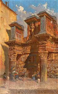 Alois Schönn Säulenwerk in Torre dei Conti