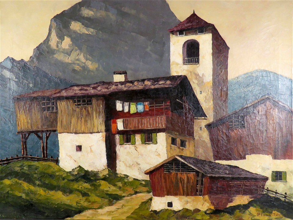 Alois Pfund Tiroler Bergdorf