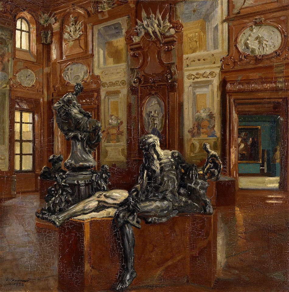 Alois Hänisch Donnerbrunnen im Unteren Belvedere