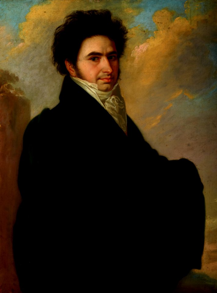 Alojzy Rejchan - Portrait of Jan Nepomucen Kamiński, Director of the Lviv Theatre - MNK II-a-607 - National Museum Kraków