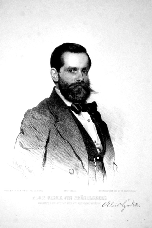 Alois von Czedik Litho