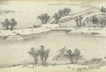 Along the River During the Qingming Festival (by Shen Yuan) 07