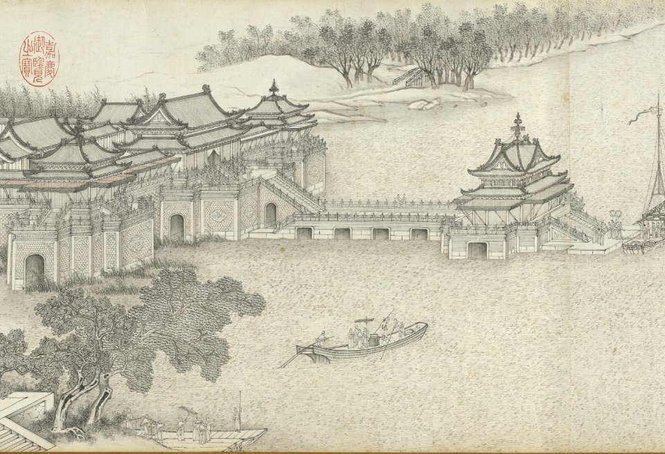 Along the River During the Qingming Festival (by Shen Yuan) 23