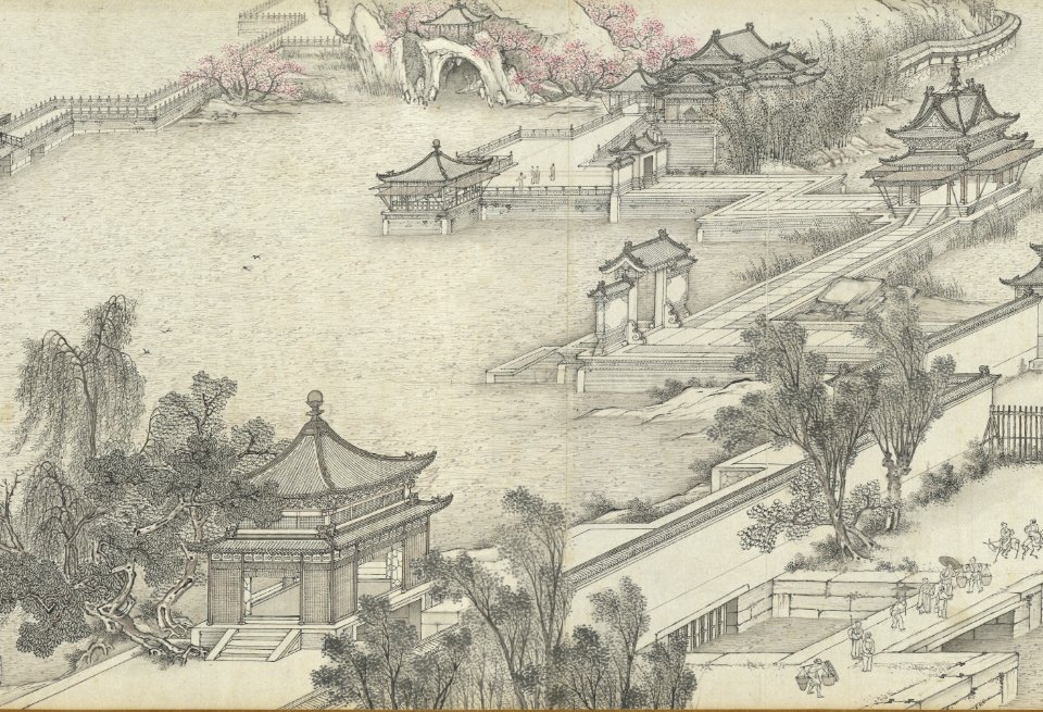 Along the River During the Qingming Festival (by Shen Yuan) 20