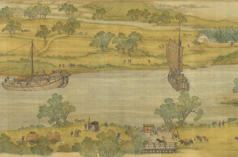 Along the River During the Qingming Festival (Qing Court Version) 05