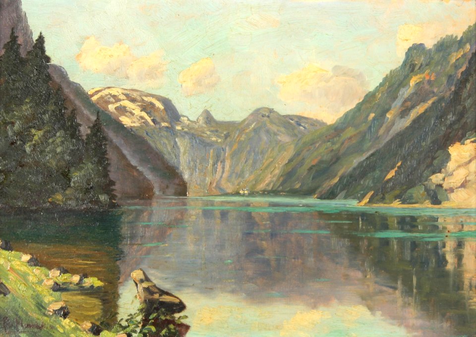 Alois Hernick Gebirgssee