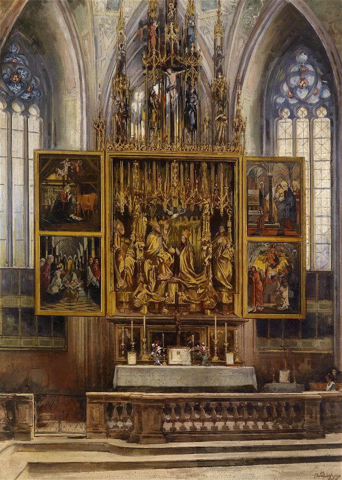Alois Hänisch Pacher-Altar St Wolfgang