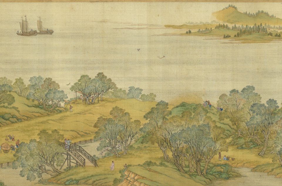 Along the River During the Qingming Festival (Qing Court Version) 02