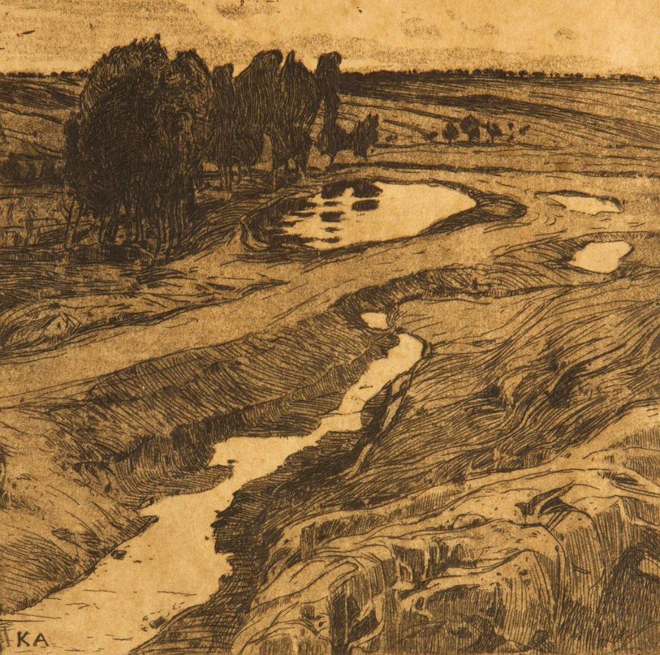 Alois Kalvoda Auf verlassenen Wegen 1903