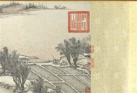 Along the River During the Qingming Festival (by Shen Yuan) 01