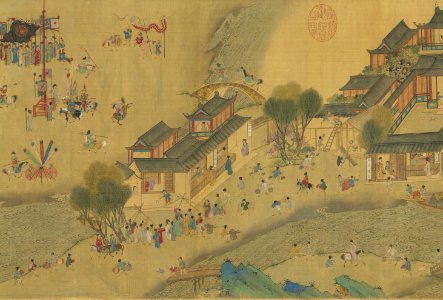 Along the River During the Qingming Festival (Suzhou Imitation) 14