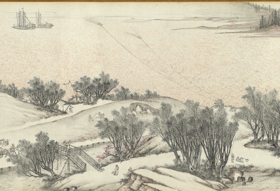 Along the River During the Qingming Festival (by Shen Yuan) 02
