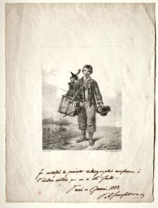 Alois Senefelder (German, 1771-1834) - Organ-Grinder Boy - 1966.431 - Cleveland Museum of Art