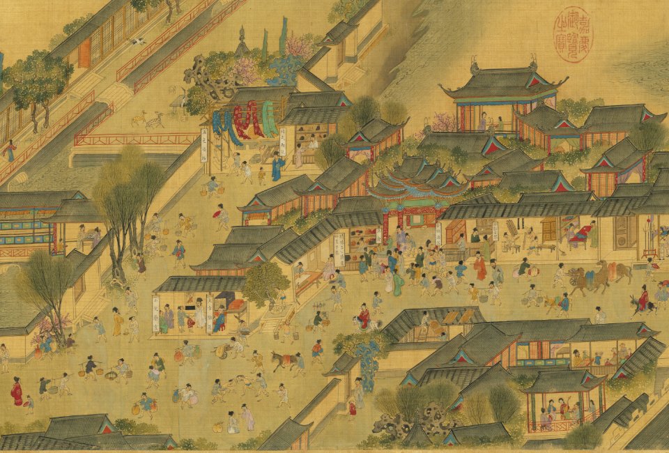 Along the River During the Qingming Festival (Suzhou Imitation) 11