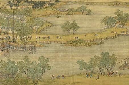 Along the River During the Qingming Festival (Qing Court Version) 07