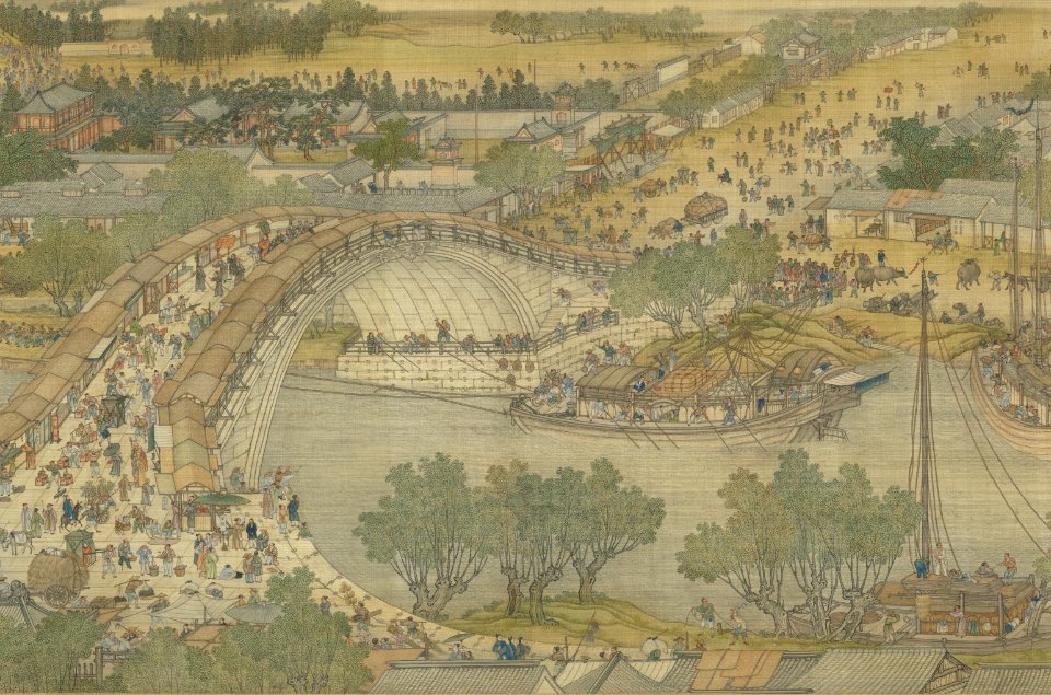 Along the River During the Qingming Festival (Qing Court Version) 08