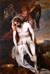 Alonso Cano - The Dead Christ Supported by an Angel - WGA3993