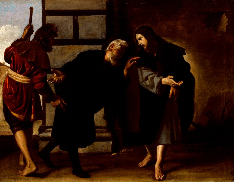 Alonso Cano - Christ and Two Followers on the Road to Emmaus - Walters 372770