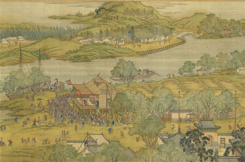 Along the River During the Qingming Festival (Qing Court Version) 04