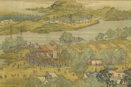 Along the River During the Qingming Festival (Qing Court Version) 04