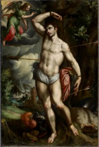 Alonso Vázquez - Saint Sebastian - LA2406 - Hispanic Society of America