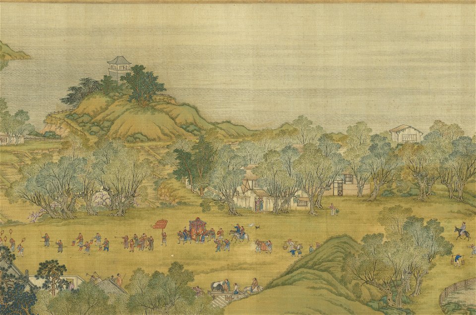 Along the River During the Qingming Festival (Qing Court Version) 03
