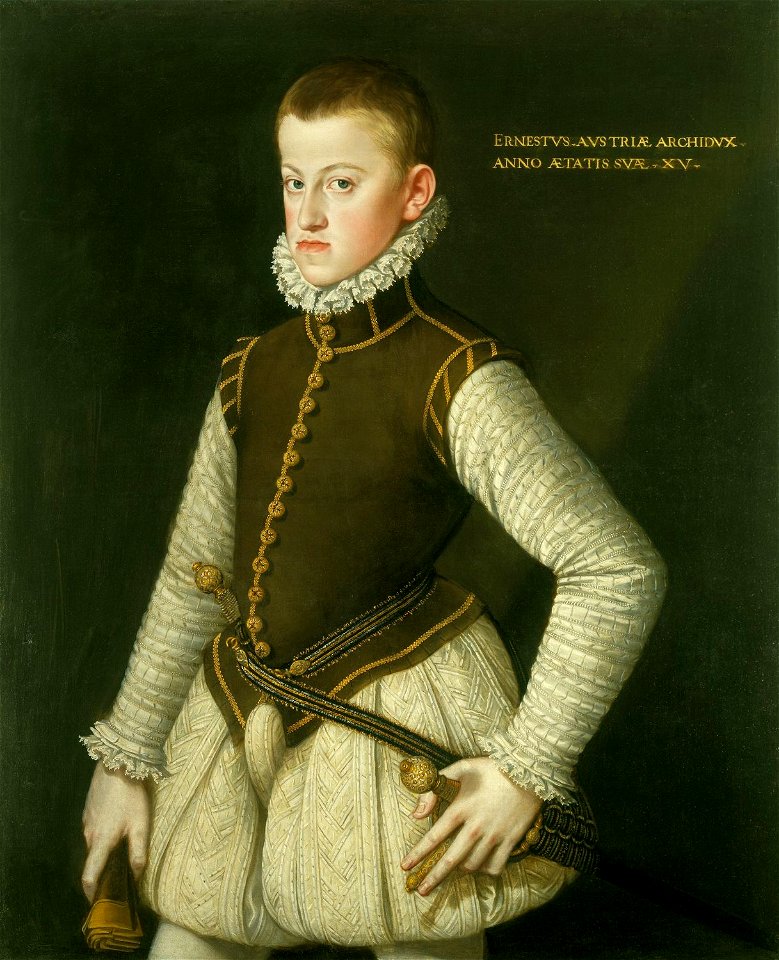 Ernst von Österreich von Alonso Sánchez Coello