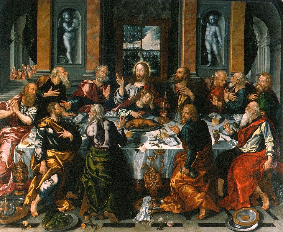 Alonso vázquez sagrada cena